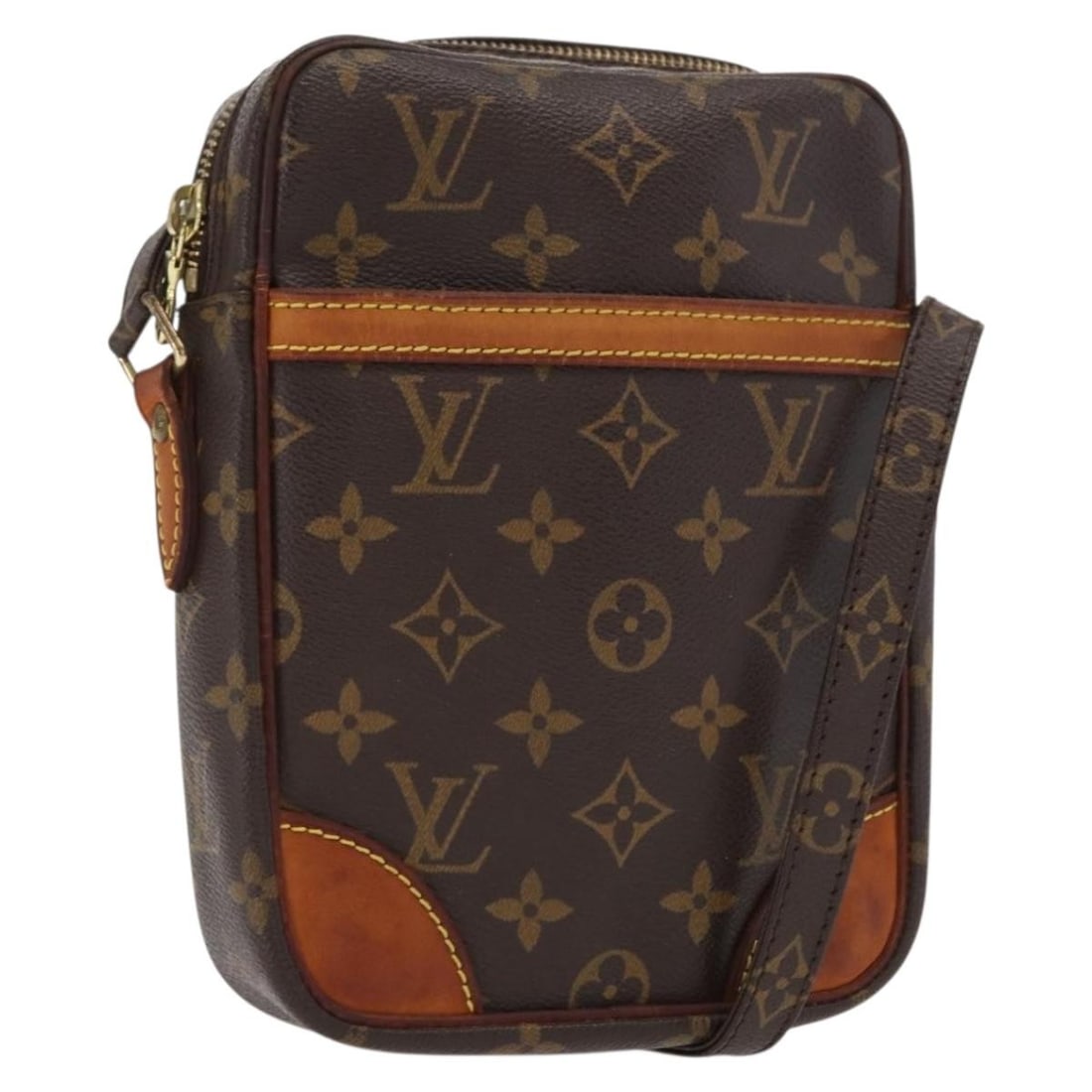 Louis Vuitton Danube Monogram Canvas Shoulder Bag M45266 France: Louis Vuitton Danube Monogram Canvas Shoulder Bag M45266 France This Louis Vuitton Monogram Danube Shoulder Bag, model M45266, features the signature monogram canvas exterior and is crafted in France.