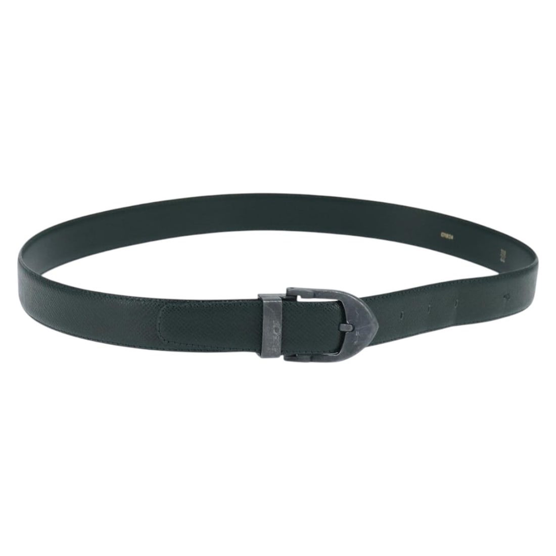 LOUIS VUITTON Taiga Leather 41.7" Belt in Epicea Color: LOUIS VUITTON Taiga Leather 41.7" Belt in Epicea Color This LOUIS VUITTON Classic Belt is crafted from premium Taiga Leather in a sophisticated Epicea color. Designed for style and durability, it feat