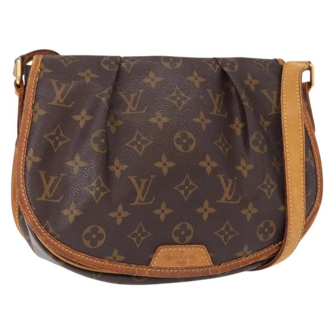 LOUIS VUITTON Monogram Menilmontant PM Shoulder Bag M40474 Auth France: LOUIS VUITTON Monogram Menilmontant PM Shoulder Bag M40474 Auth France This LOUIS VUITTON Monogram Menilmontant PM Shoulder Bag is a stylish and functional accessory, crafted from durable Monogram Can