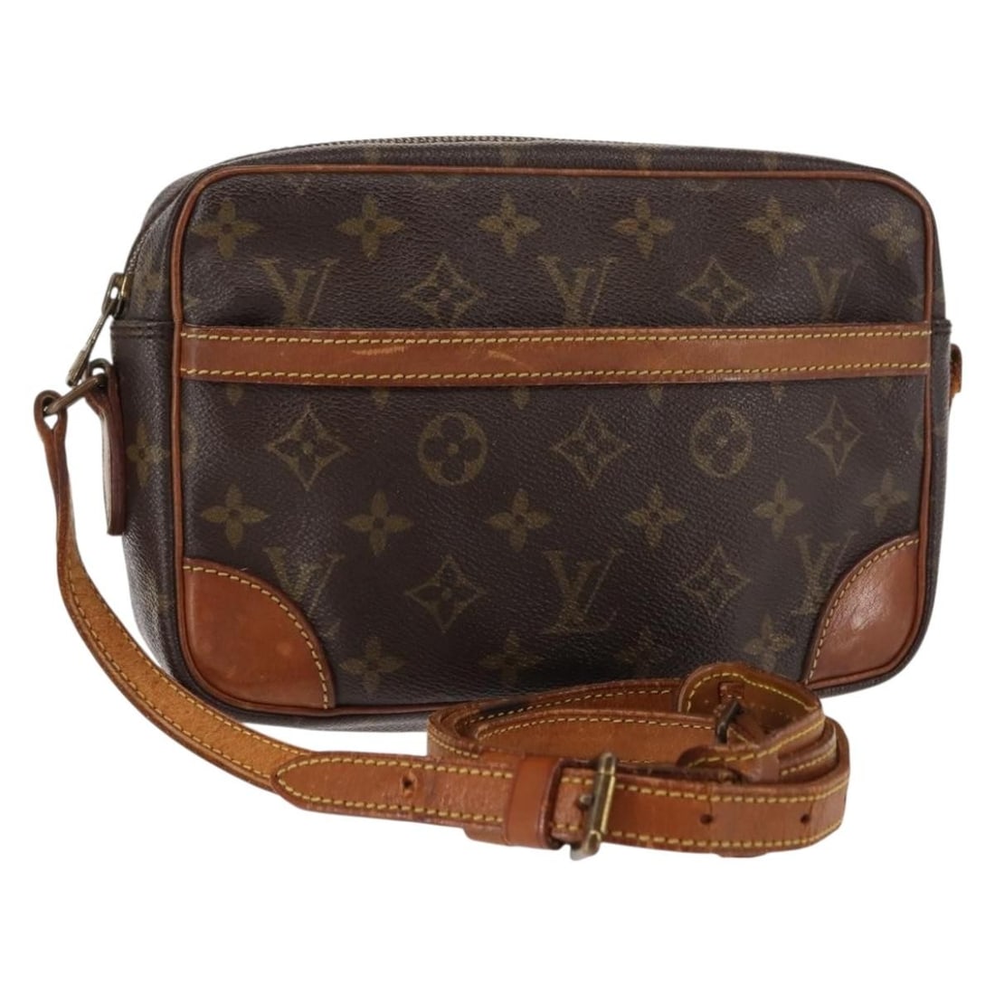 LOUIS VUITTON Monogram Trocadero 23 Shoulder Bag M51276 Auth France: LOUIS VUITTON Monogram Trocadero 23 Shoulder Bag M51276 Auth France This LOUIS VUITTON Monogram Trocadero 23 Shoulder Bag (Model M51276) is a stylish accessory crafted from durable Monogram Canvas. Ma