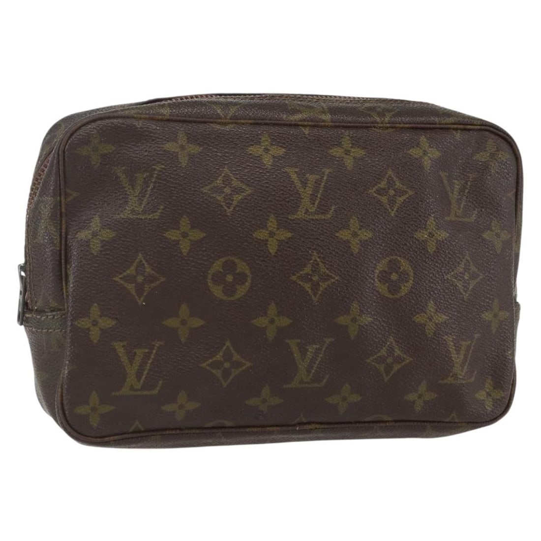 LOUIS VUITTON Monogram Trousse Toilette 23 Clutch Bag M47524 Auth: LOUIS VUITTON Monogram Trousse Toilette 23 Clutch Bag M47524 Auth This authentic Louis Vuitton Monogram Trousse Toilette 23 Clutch Bag (M47524) is a timeless accessory crafted from durable Monogram Ca