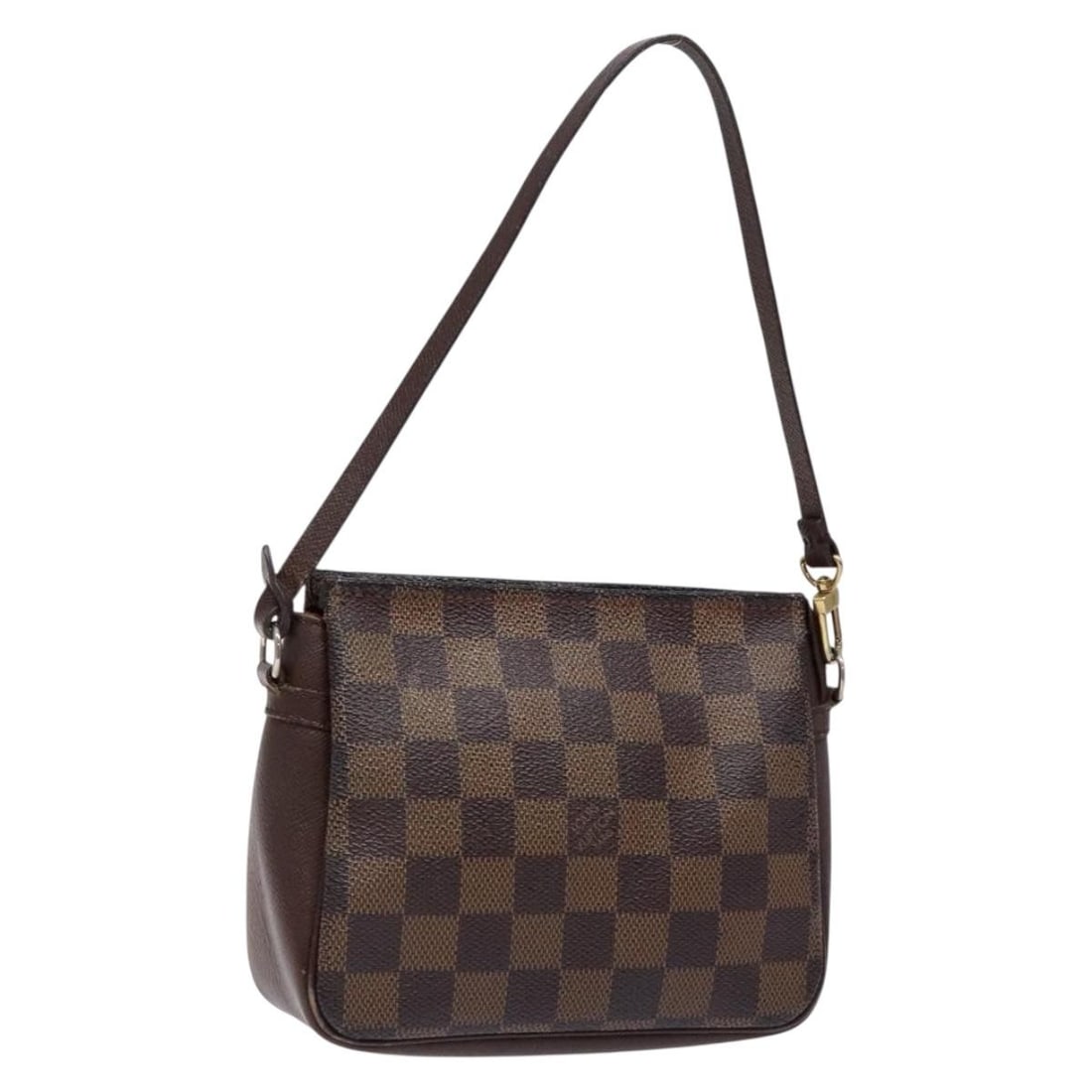 Louis Vuitton Damier Ebene Makeup Pouch N51982 Authentic Luxury: Louis Vuitton Damier Ebene Makeup Pouch N51982 Authentic Luxury This authentic LOUIS VUITTON Damier Ebene Makeup Pouch (Model: N51982) is a stylish accessory crafted from durable Damier Ebene Canvas.