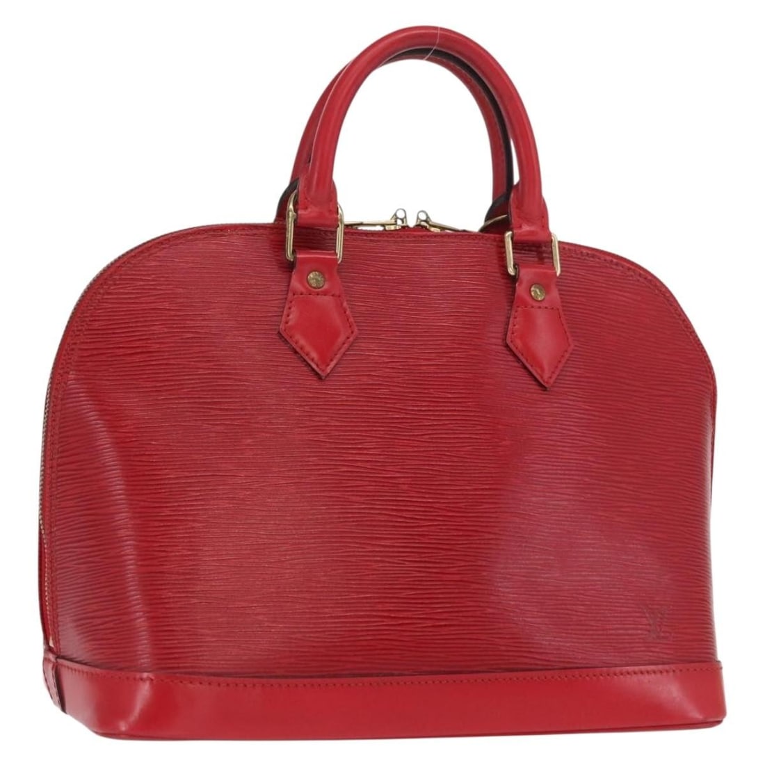 Louis Vuitton Alma Epi Leather Handbag Castilian Red M52147 (1 of 18)