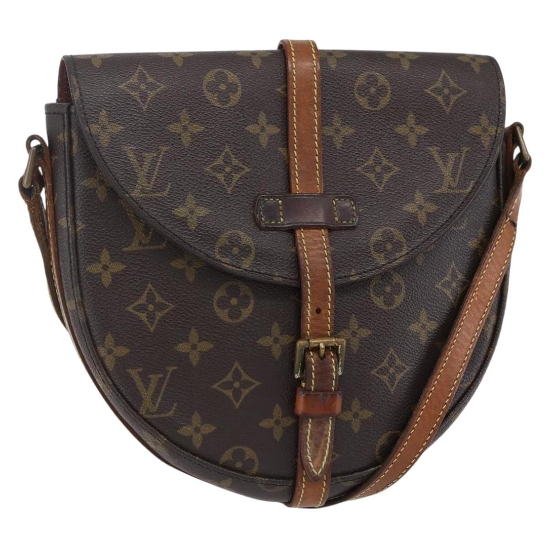 LOUIS VUITTON Monogram Chantilly MM Shoulder Bag M51233 Authentic: LOUIS VUITTON Monogram Chantilly MM Shoulder Bag M51233 Authentic This authentic LOUIS VUITTON Monogram Chantilly MM Shoulder Bag (Model: M51233) showcases the iconic monogram canvas in a timeless des
