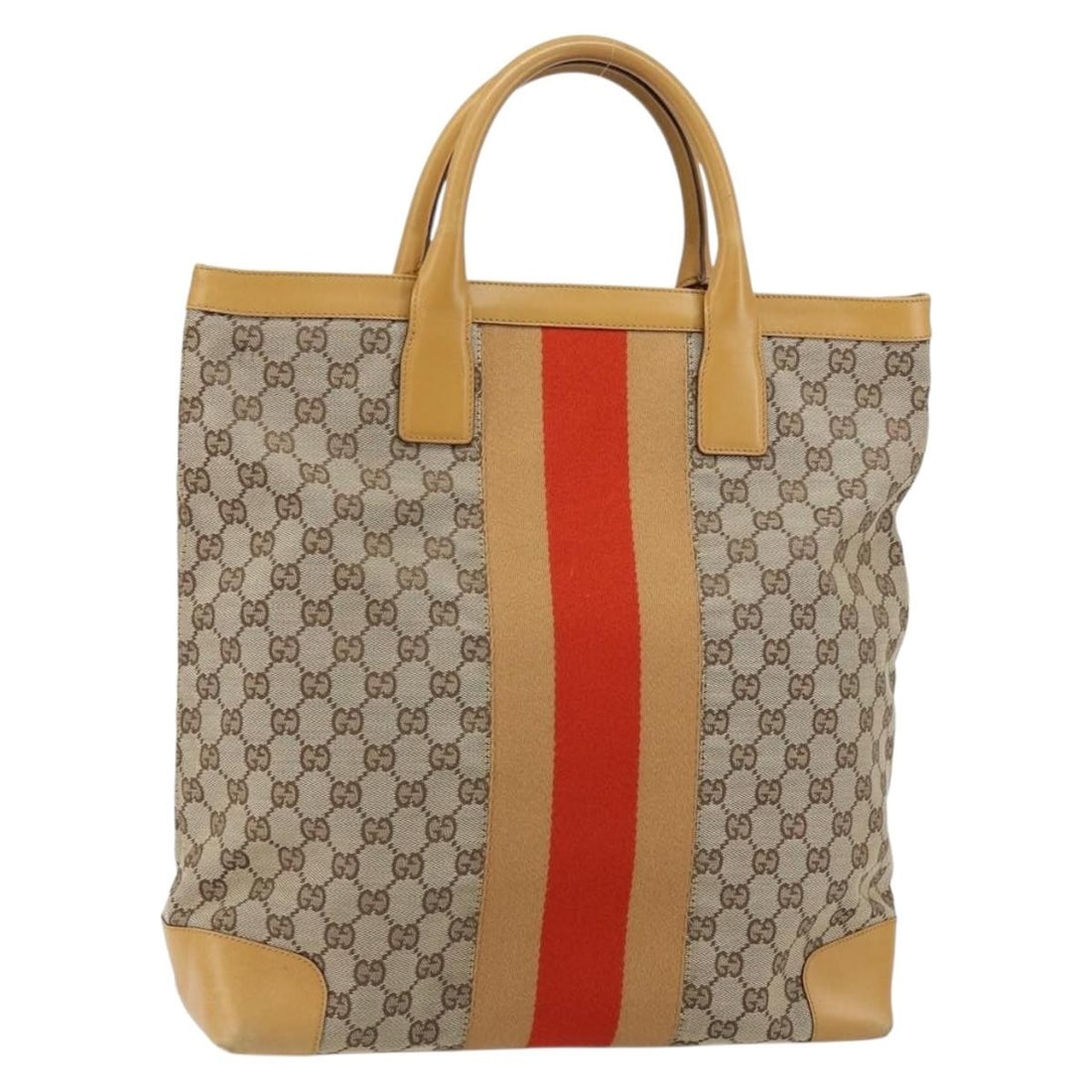 GUCCI GG Canvas Sherry Line Hand Bag Beige Red 002 1093 3444 Authentic Italy: GUCCI GG Canvas Sherry Line Hand Bag Beige Red 002 1093 3444 Authentic Italy This authentic GUCCI GG Canvas Sherry Line Hand Bag combines elegance with practicality. Crafted in Italy, this stylish han