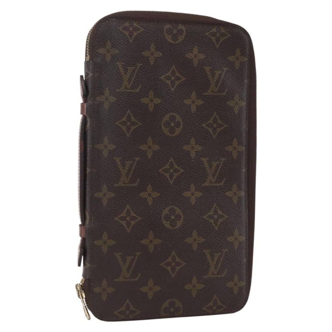 LOUIS VUITTON Monogram Poche Escapade Travel Case M60113 Auth France: LOUIS VUITTON Monogram Poche Escapade Travel Case M60113 Auth France Elevate your travel experience with the LOUIS VUITTON Monogram Poche Escapade Travel Case. Crafted in France from durable Monogram