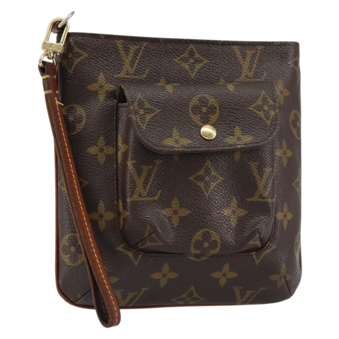 Louis Vuitton M51901 Monogram Canvas Partition Pouch France: Louis Vuitton M51901 Monogram Canvas Partition Pouch France This Louis Vuitton Monogram Partition Pouch, model M51901, features the classic monogram canvas exterior and is crafted in France. The pouch
