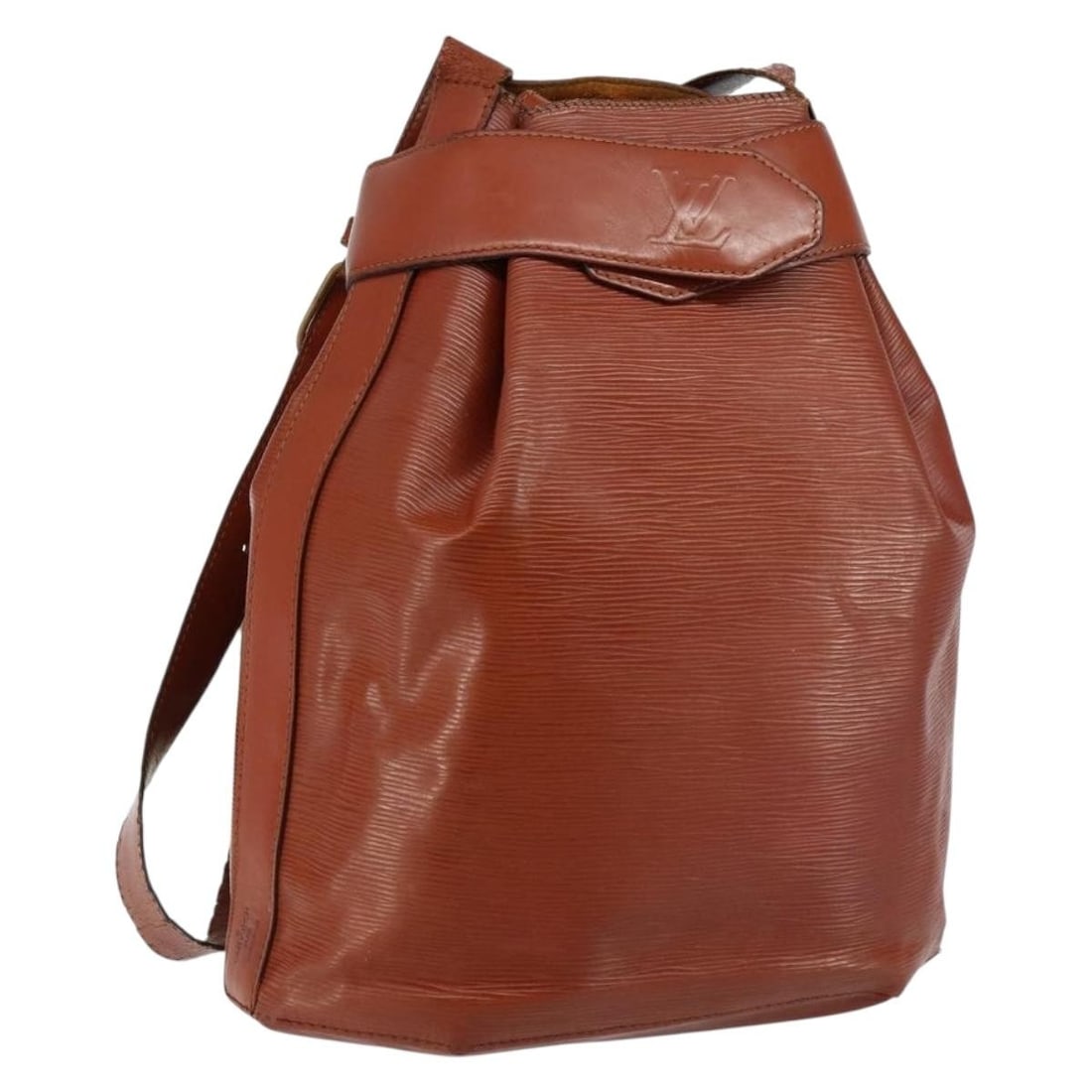 Louis Vuitton Epi Sac Depaule GM Brown Shoulder Bag M80193 Auth France (1 of 18)