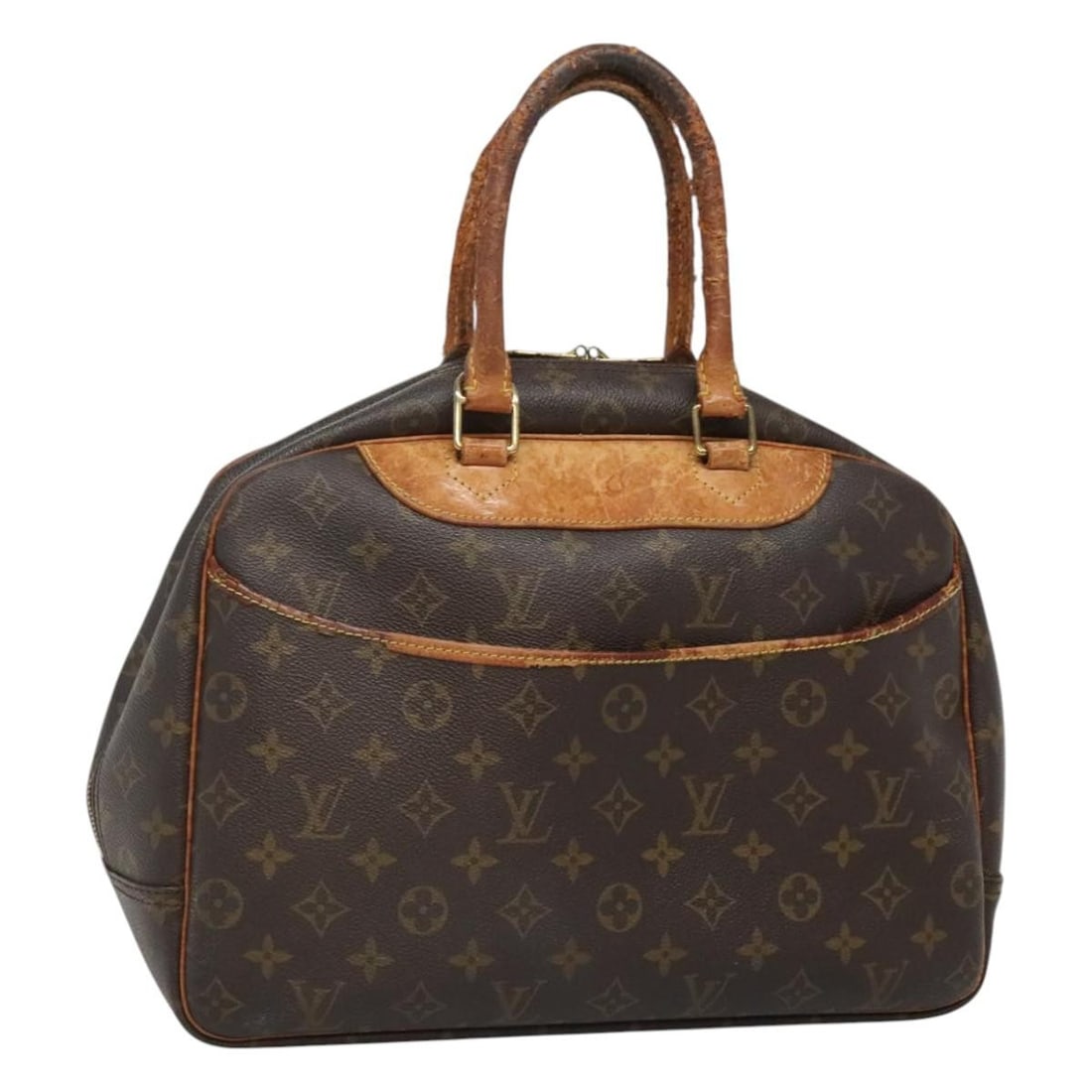Louis Vuitton Deauville Monogram Canvas M47270 French Handbag (1 of 18)