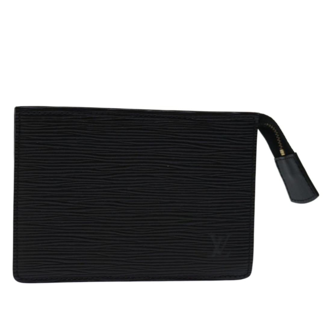 Louis Vuitton Epi Leather Black Pouch Trousse Poche Toilette 15 Auth SP0995: Louis Vuitton Epi Leather Black Pouch Trousse Poche Toilette 15 Auth SP0995 This authentic Louis Vuitton Epi Trousse Poche Toilette 15 Pouch is a stylish and practical accessory crafted from durable E