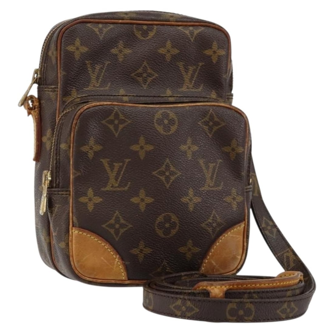 LOUIS VUITTON Monogram Amazon Shoulder Bag M45236 Auth France: LOUIS VUITTON Monogram Amazon Shoulder Bag M45236 Auth France This LOUIS VUITTON Monogram Amazon Shoulder Bag (Model: M45236) is a chic accessory crafted in France from durable Monogram Canvas. With a