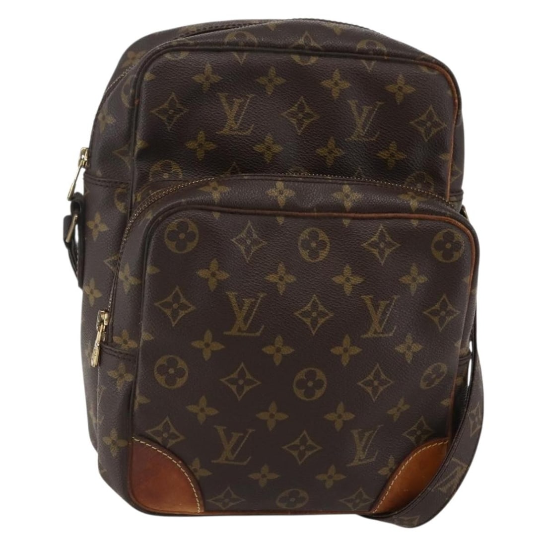 LOUIS VUITTON Monogram Amazon MM Shoulder Bag M45234 Auth France: LOUIS VUITTON Monogram Amazon MM Shoulder Bag M45234 Auth France This LOUIS VUITTON Monogram Amazon MM Shoulder Bag (Model M45234) embodies timeless elegance and style. Crafted from durable Monogram C