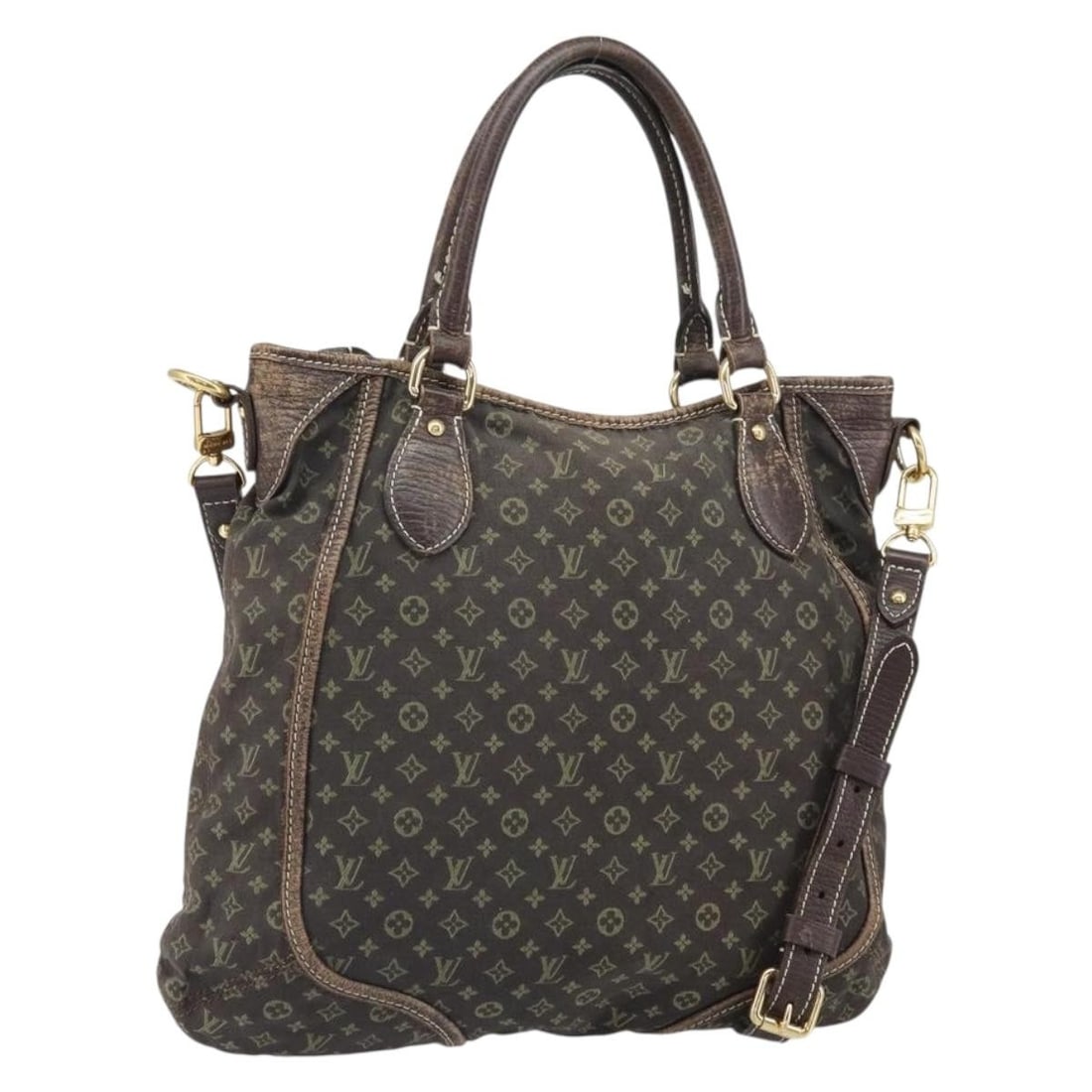 Louis Vuitton Mini Lin Monogram Buzasu Anjoul Brown Canvas Tote M95617 (1 of 18)