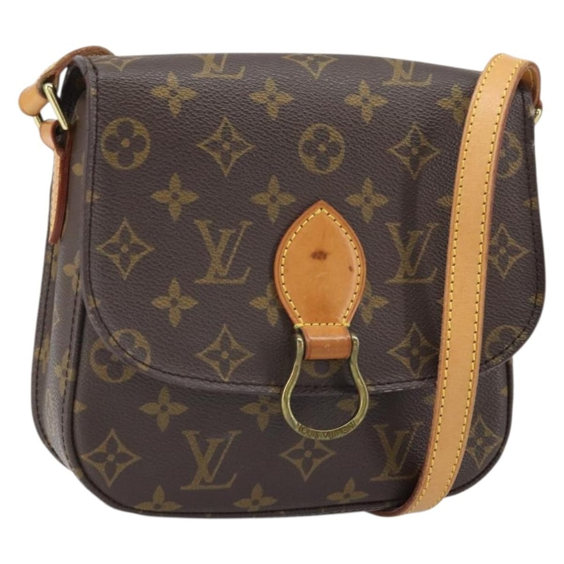 Louis Vuitton Saint Cloud MM Monogram Canvas Shoulder Bag M51243 (1 of 18)