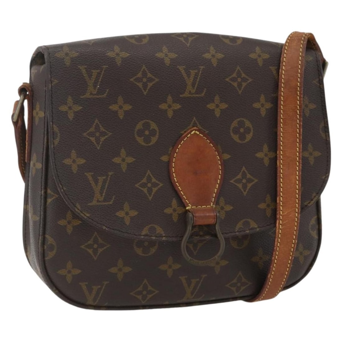 LOUIS VUITTON Monogram Saint Cloud GM Shoulder Bag M51242 Auth: LOUIS VUITTON Monogram Saint Cloud GM Shoulder Bag M51242 Auth This LOUIS VUITTON Monogram Saint Cloud GM Shoulder Bag is a stylish and practical accessory for everyday use. Crafted from durable Monog