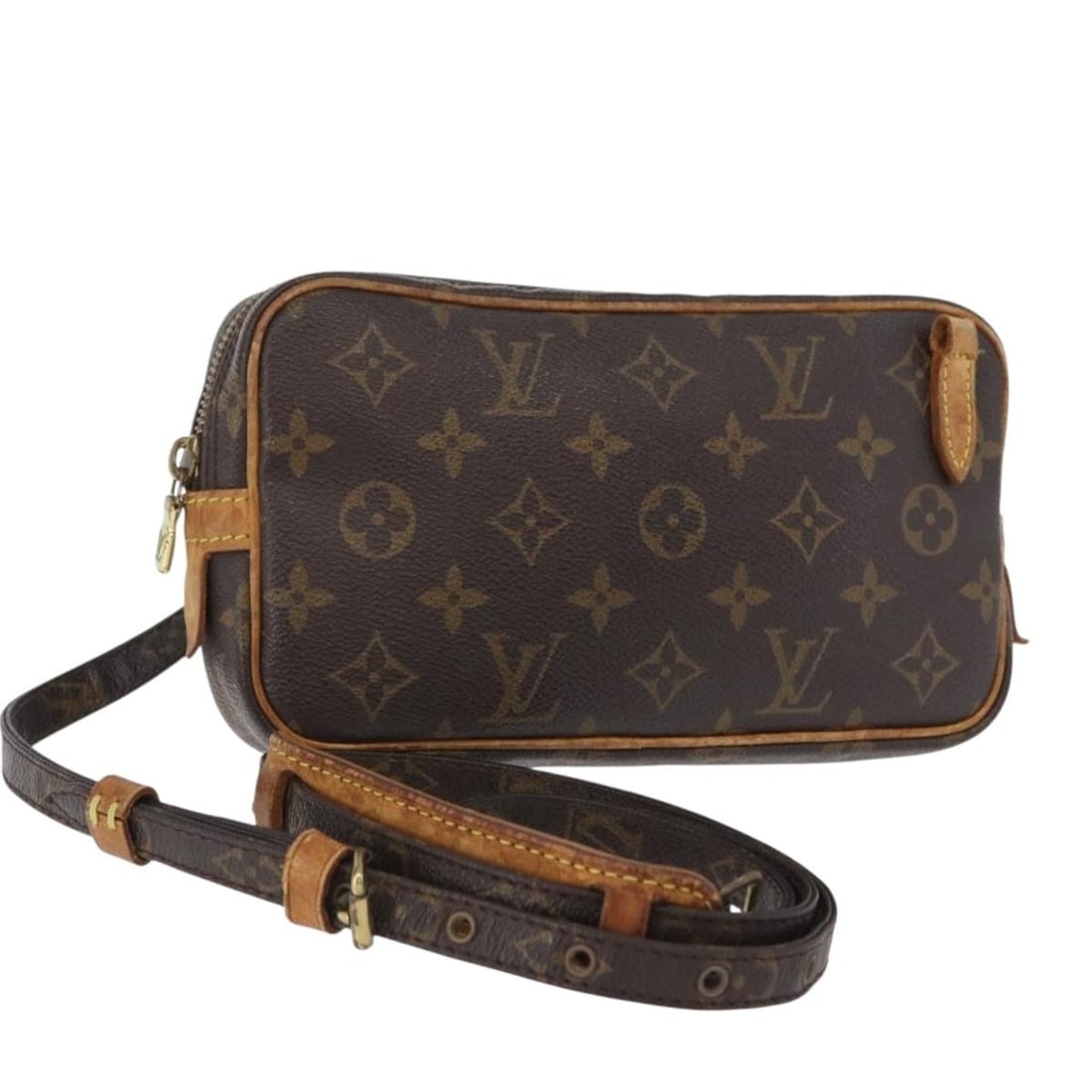 Louis Vuitton Marly Bandouliere Monogram Canvas Shoulder Bag M51828 France (1 of 18)