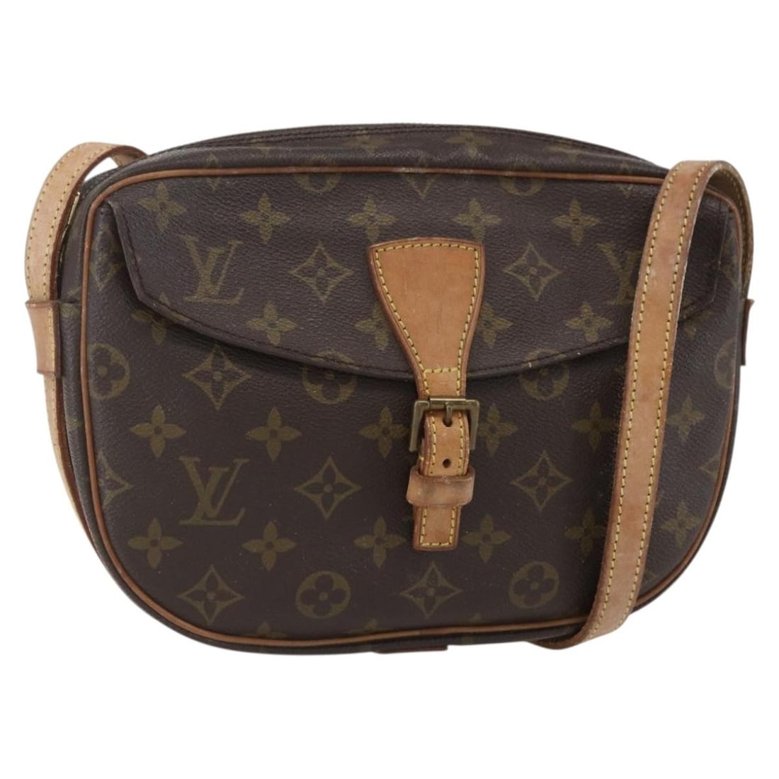 LOUIS VUITTON Monogram Jeune Fille MM Shoulder Bag M51226 Auth (1 of 18)
