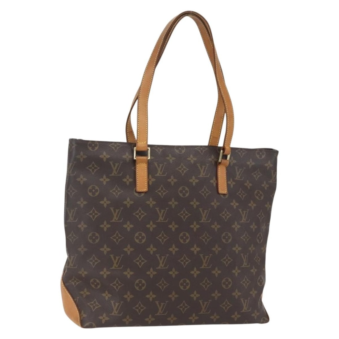 Louis Vuitton Cabas Mezzo Monogram Canvas Tote Bag M51151 France: Louis Vuitton Cabas Mezzo Monogram Canvas Tote Bag M51151 France This is a Louis Vuitton Cabas Mezzo tote bag crafted from signature Monogram canvas. The bag features a spacious interior and long shou