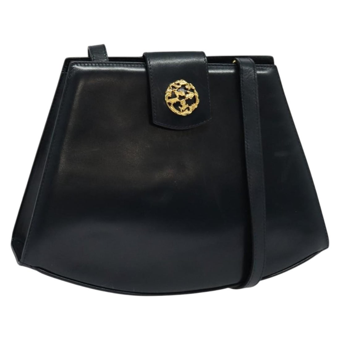 Salvatore Ferragamo Navy Gold Leather Shoulder Bag BA4947 Made in Italy: Salvatore Ferragamo Navy Gold Leather Shoulder Bag BA4947 Made in Italy This elegant Salvatore Ferragamo shoulder bag showcases a sophisticated blend of navy leather and gold accents, making it a styl