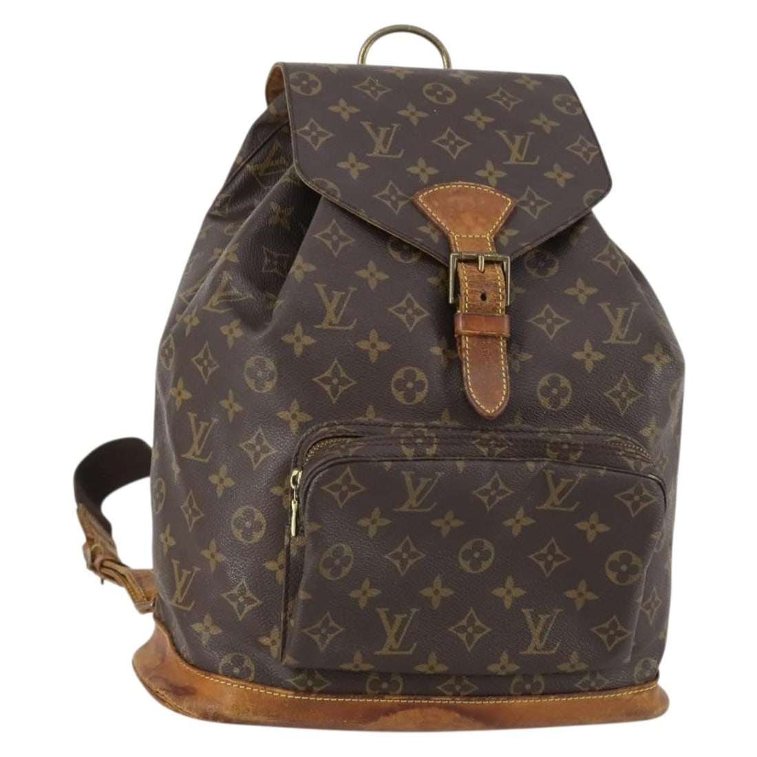 LOUIS VUITTON Monogram Montsouris GM Backpack M51135 Authentic France: LOUIS VUITTON Monogram Montsouris GM Backpack M51135 Authentic France This LOUIS VUITTON Monogram Montsouris GM Backpack (M51135) is a stylish and functional accessory, crafted from durable Monogram C