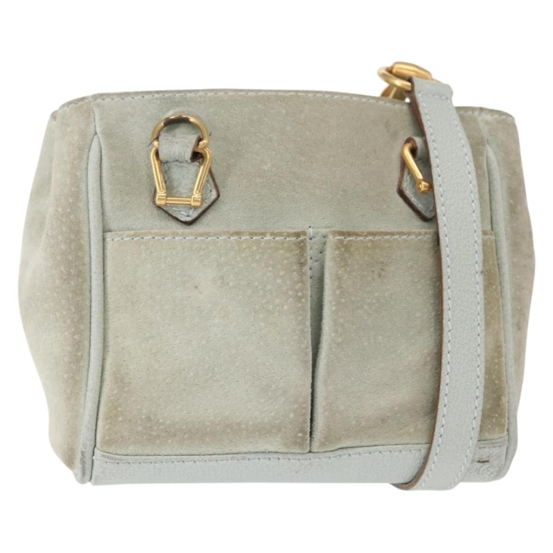 GUCCI Light Blue Suede Shoulder Bag 007 1793 0238 Auth: GUCCI Light Blue Suede Shoulder Bag 007 1793 0238 Auth This elegant GUCCI shoulder bag showcases a luxurious light blue suede exterior complemented by gold accents. Designed for versatility, this 2-wa