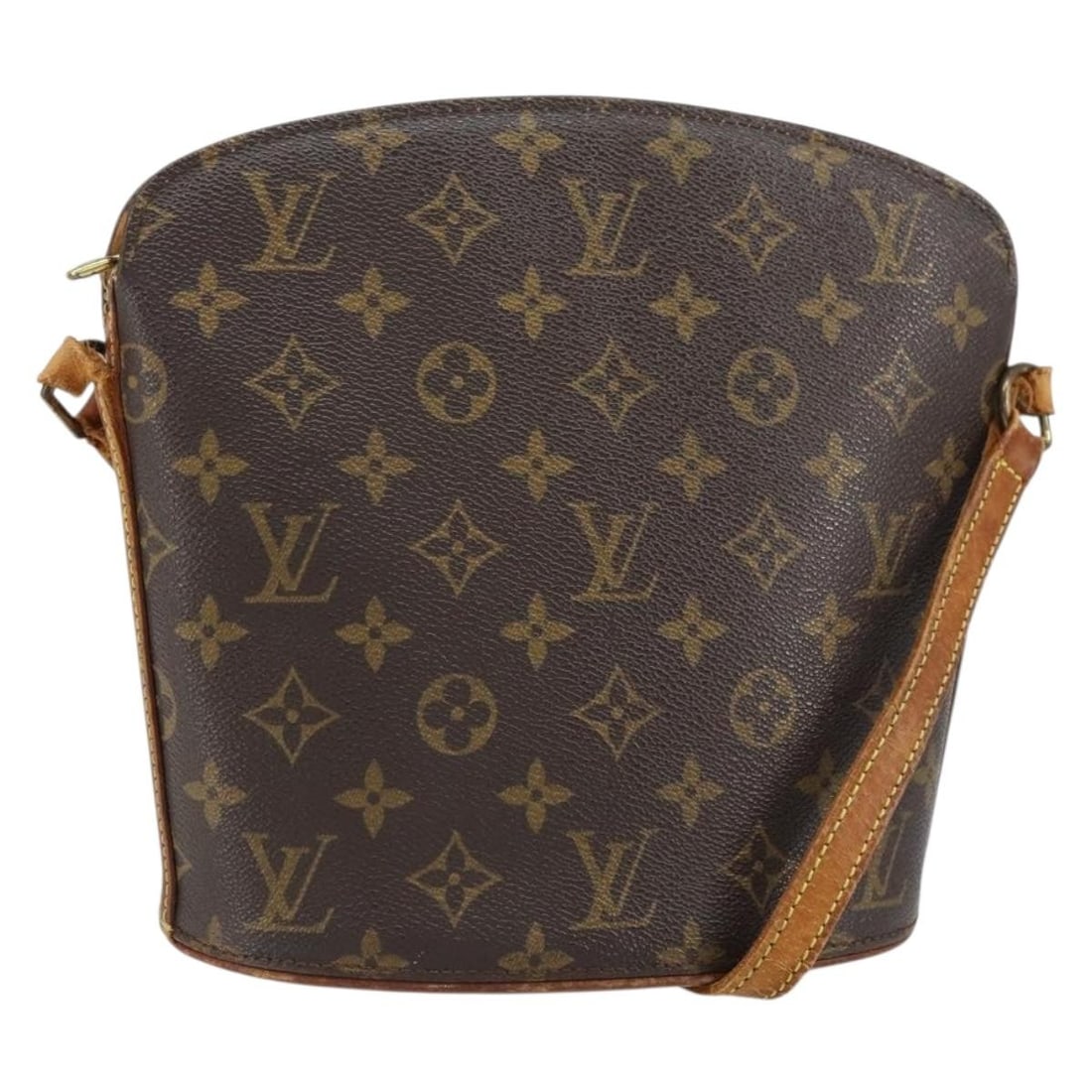 Louis Vuitton Drouot Monogram Canvas Shoulder Bag M51290 France (1 of 18)