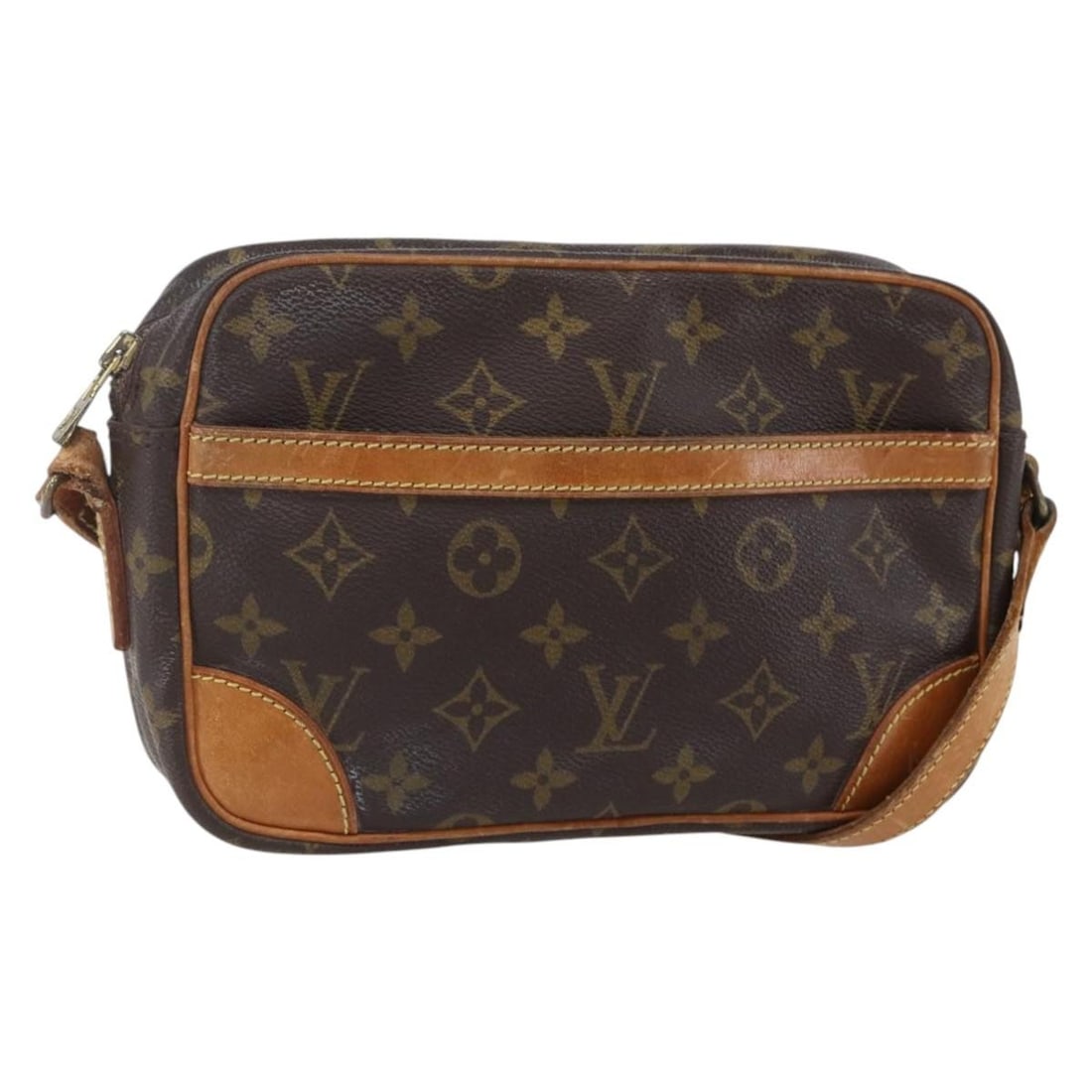 LOUIS VUITTON Monogram Trocadero 23 Shoulder Bag M51276 Authentic: LOUIS VUITTON Monogram Trocadero 23 Shoulder Bag M51276 Authentic This authentic LOUIS VUITTON Monogram Trocadero 23 Shoulder Bag (M51276) is a stylish accessory, crafted in France from durable Monogr