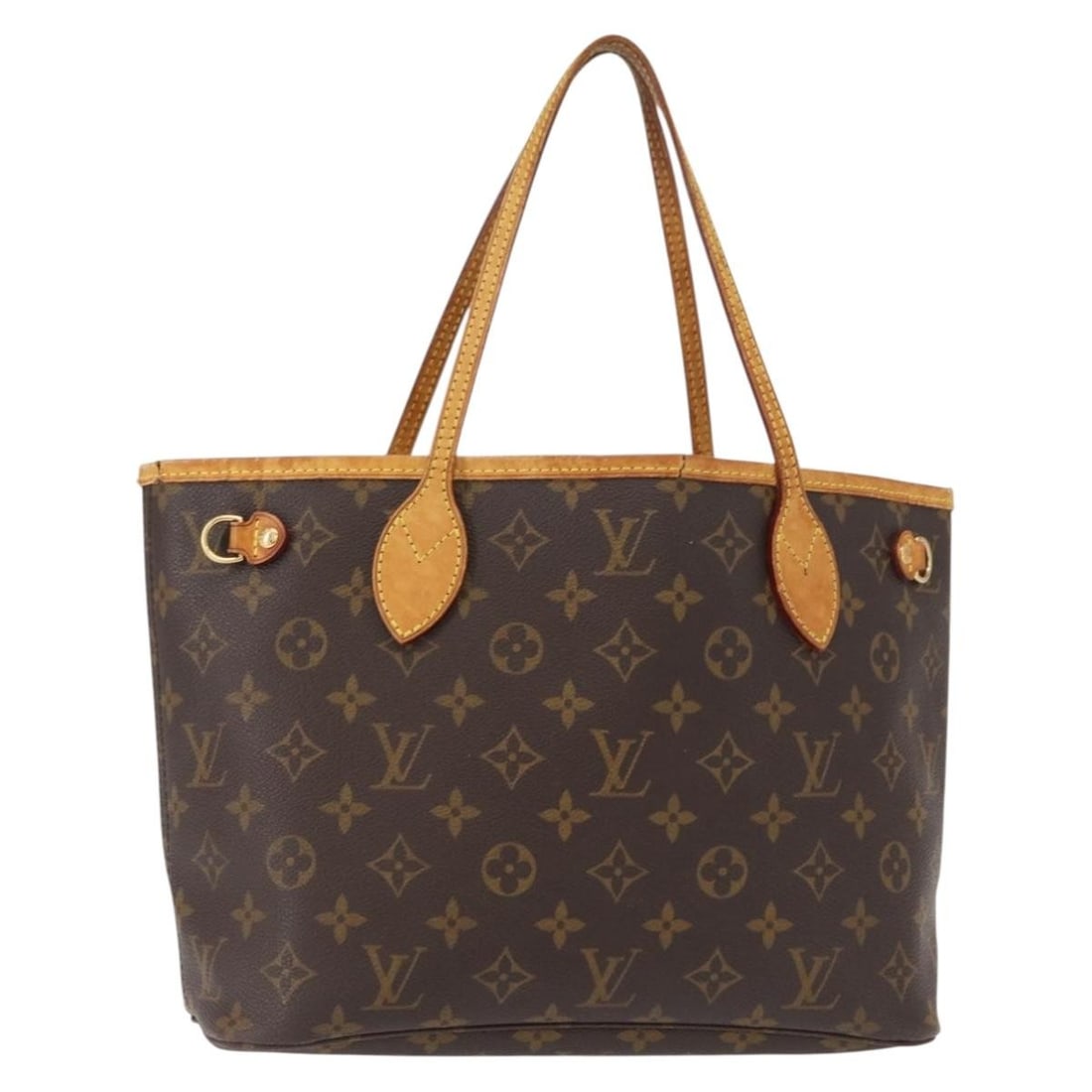 LOUIS VUITTON Monogram Neverfull PM Tote Bag M40155 Authentic: LOUIS VUITTON Monogram Neverfull PM Tote Bag M40155 Authentic This authentic LOUIS VUITTON Monogram Neverfull PM Tote Bag (M40155) is a stylish and practical accessory crafted in France. Made from dur