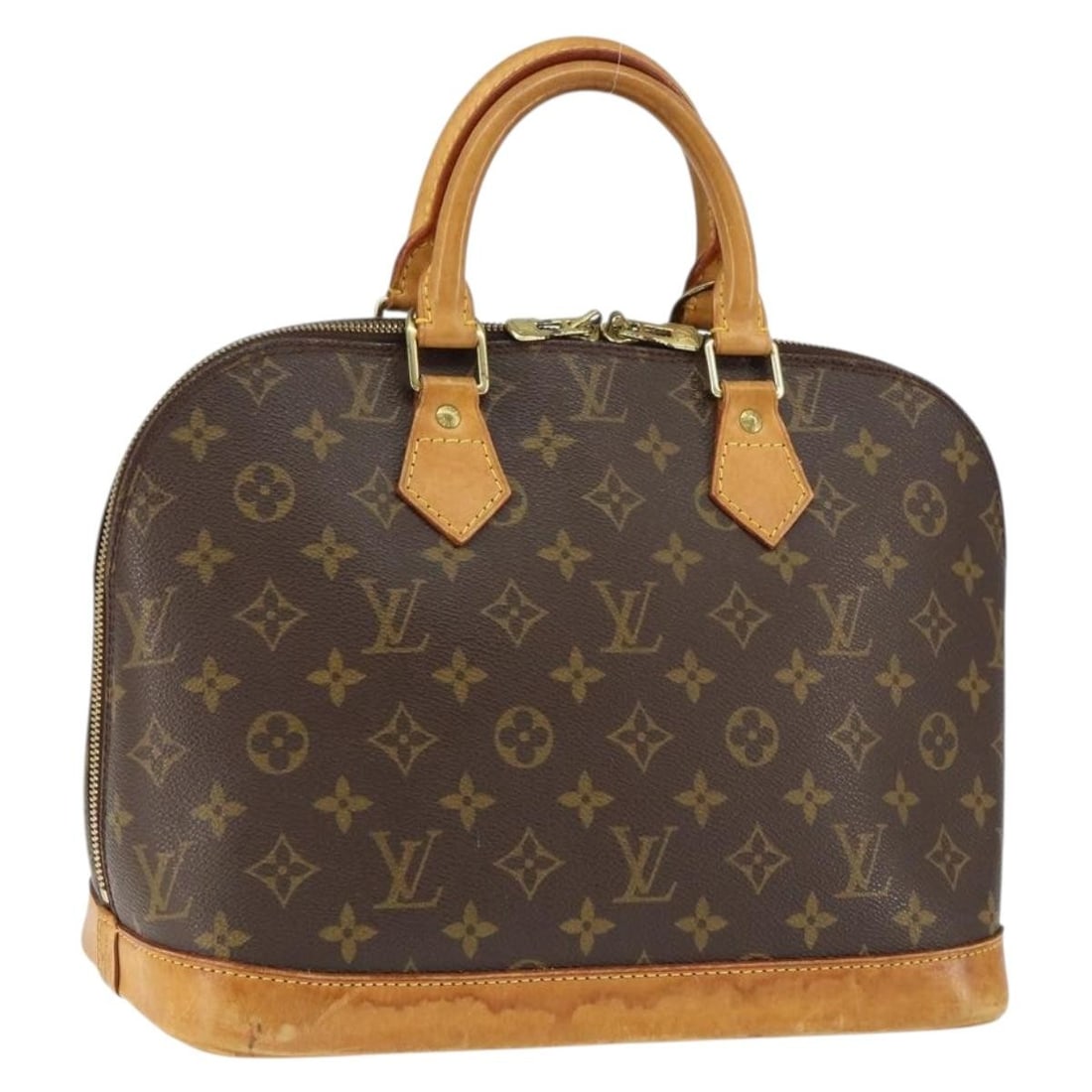 LOUIS VUITTON Monogram Alma Hand Bag M51130 Authenticated France (1 of 18)