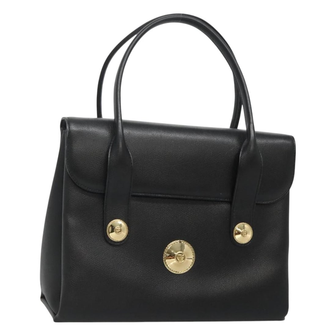MCM Black Gold Leather Hand Bag Auth BA3459 Made in Germany: MCM Black Gold Leather Hand Bag Auth BA3459 Made in Germany This stylish MCM handbag is crafted from premium leather in a striking black and gold color combination. Designed for both elegance and prac