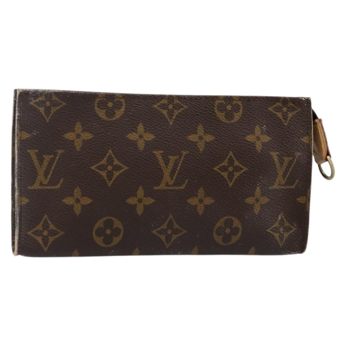 LOUIS VUITTON Monogram Canvas Bucket GM Accessory Pouch Auth FR (1 of 17)