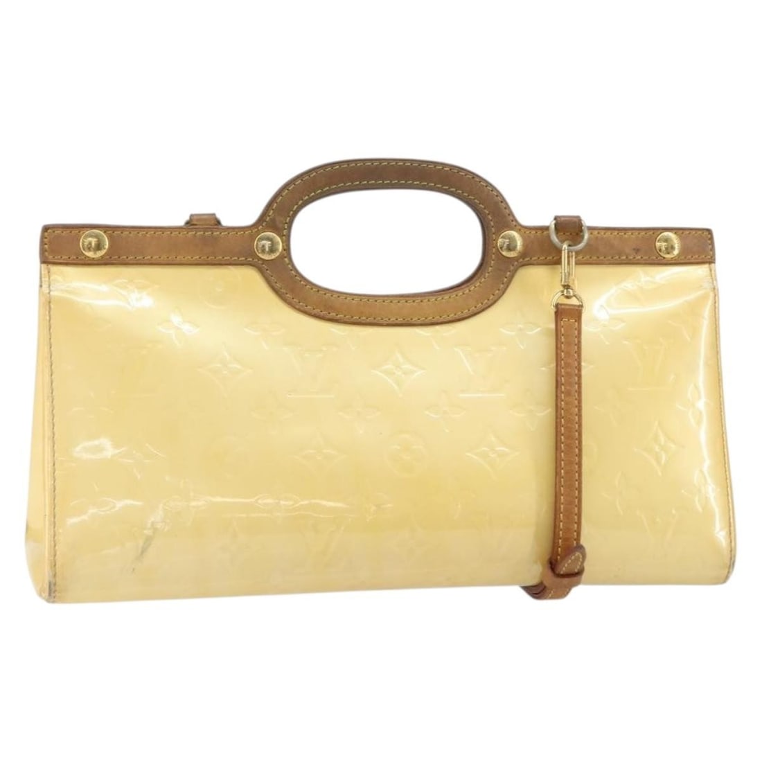 LOUIS VUITTON Monogram Vernis Roxbury Drive Hand Bag Perle M91374 Auth: LOUIS VUITTON Monogram Vernis Roxbury Drive Hand Bag Perle M91374 Auth Discover the timeless elegance of the LOUIS VUITTON Monogram Vernis Roxbury Drive Hand Bag in Perle. Crafted from high-quality pa