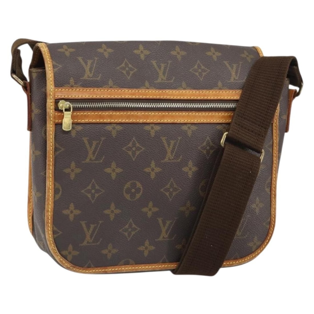 Louis Vuitton Bosphore PM Monogram Canvas Messenger Shoulder Bag M40106: Louis Vuitton Bosphore PM Monogram Canvas Messenger Shoulder Bag M40106 This Louis Vuitton Monogram Messenger Bosphore PM Shoulder Bag features the signature Monogram Canvas exterior and is crafted in
