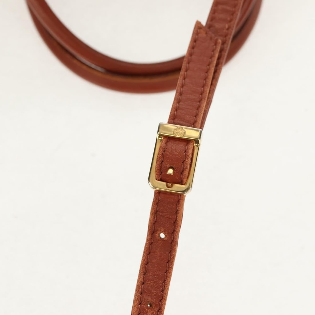 MCM Vicetos Brown PVC Leather Handbag with Shoulder Strap Two Way Design - 10