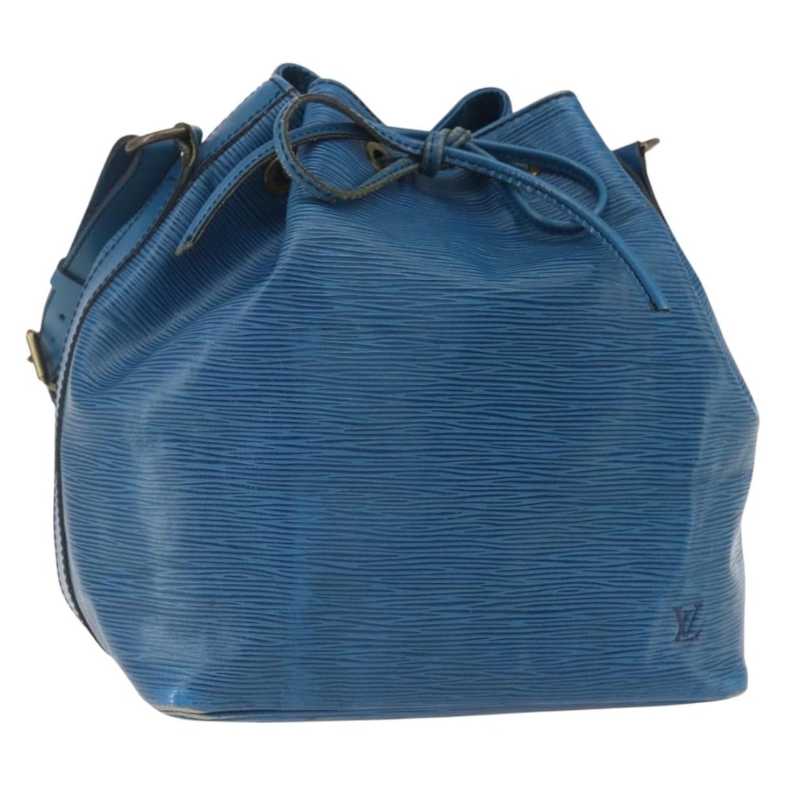 LOUIS VUITTON Epi Petit Noe Blue Shoulder Bag M44105 Auth: LOUIS VUITTON Epi Petit Noe Blue Shoulder Bag M44105 Auth Elevate your style with this authentic LOUIS VUITTON Epi Petit Noe Shoulder Bag in a vibrant blue hue. Crafted in France from durable Epi leat