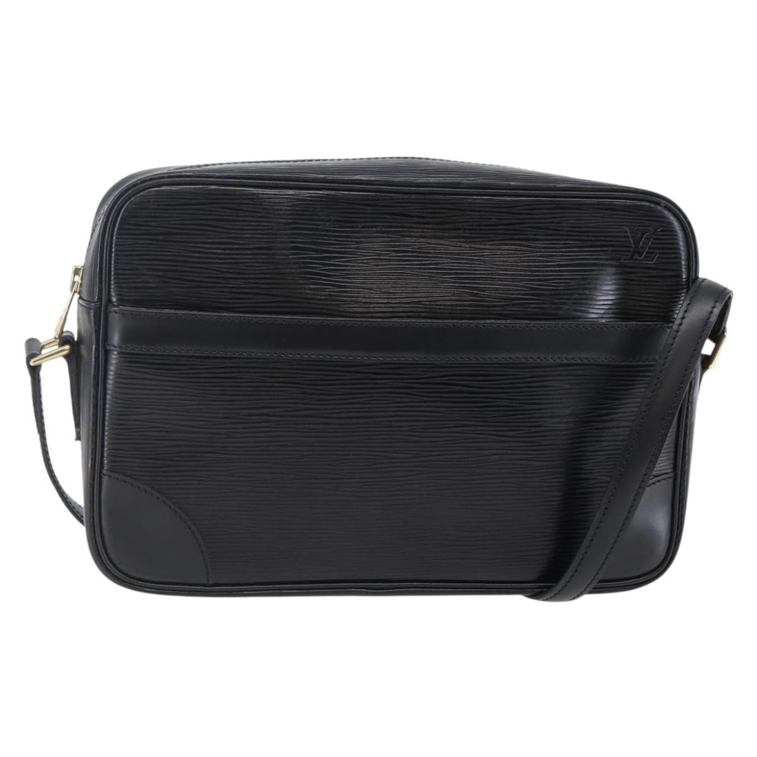 LOUIS VUITTON Epi Trocadero 27 Black Shoulder Bag M52312 Auth (1 of 18)