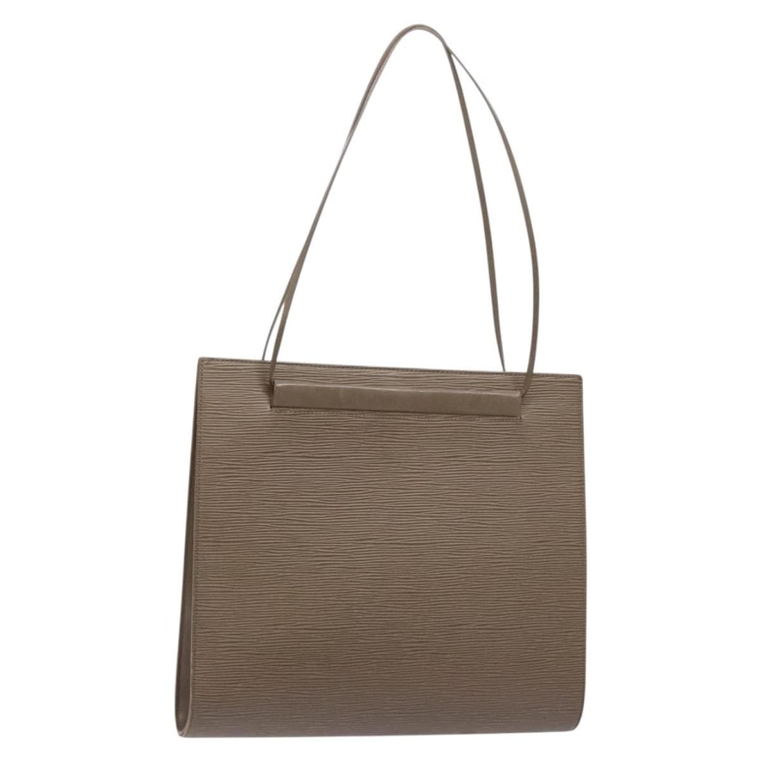 Louis Vuitton Epi Saint Tropez Shoulder Bag Gray Lilac M5246B Made in France: Louis Vuitton Epi Saint Tropez Shoulder Bag Gray Lilac M5246B Made in France This LOUIS VUITTON Epi Saint Tropez Shoulder Bag is a stylish accessory crafted from high-quality Epi leather in a sophisti