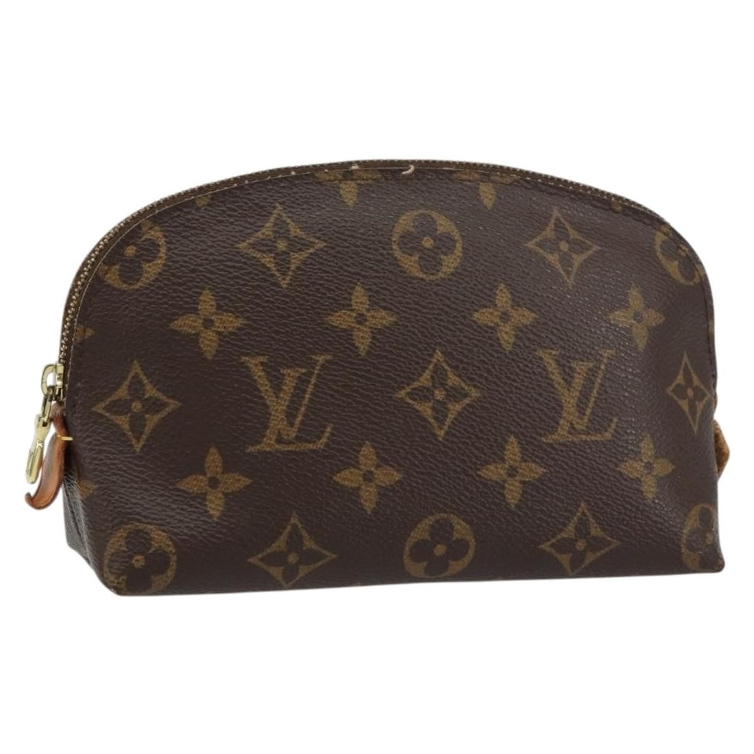 LOUIS VUITTON Monogram Pochette Cosmetic PM Pouch M43998 Auth (1 of 18)