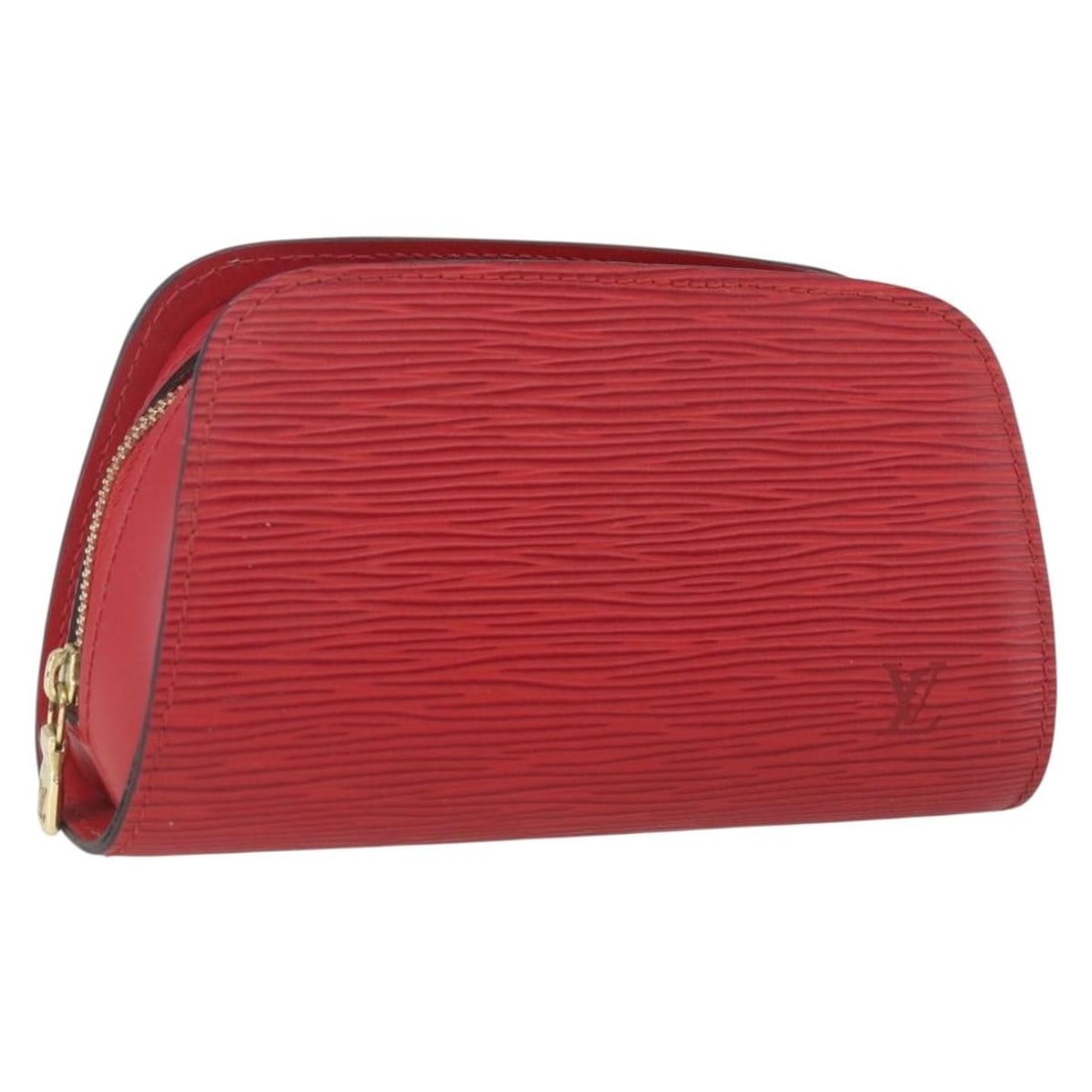 Louis Vuitton Epi Leather Dauphine PM Red Pouch Bag M48447 (1 of 18)