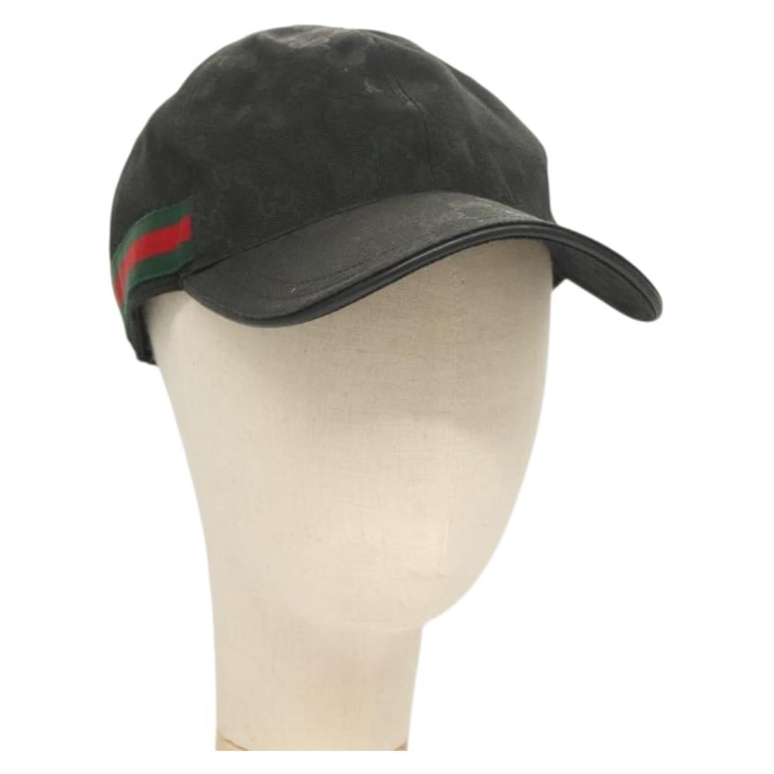 GUCCI GG Canvas Sherry Line Cap Black Red Green Auth 200035: GUCCI GG Canvas Sherry Line Cap Black Red Green Auth 200035 Elevate your accessory collection with this authentic GUCCI GG Canvas Web Sherry Line Cap in a striking Black, Red, and Green color scheme.