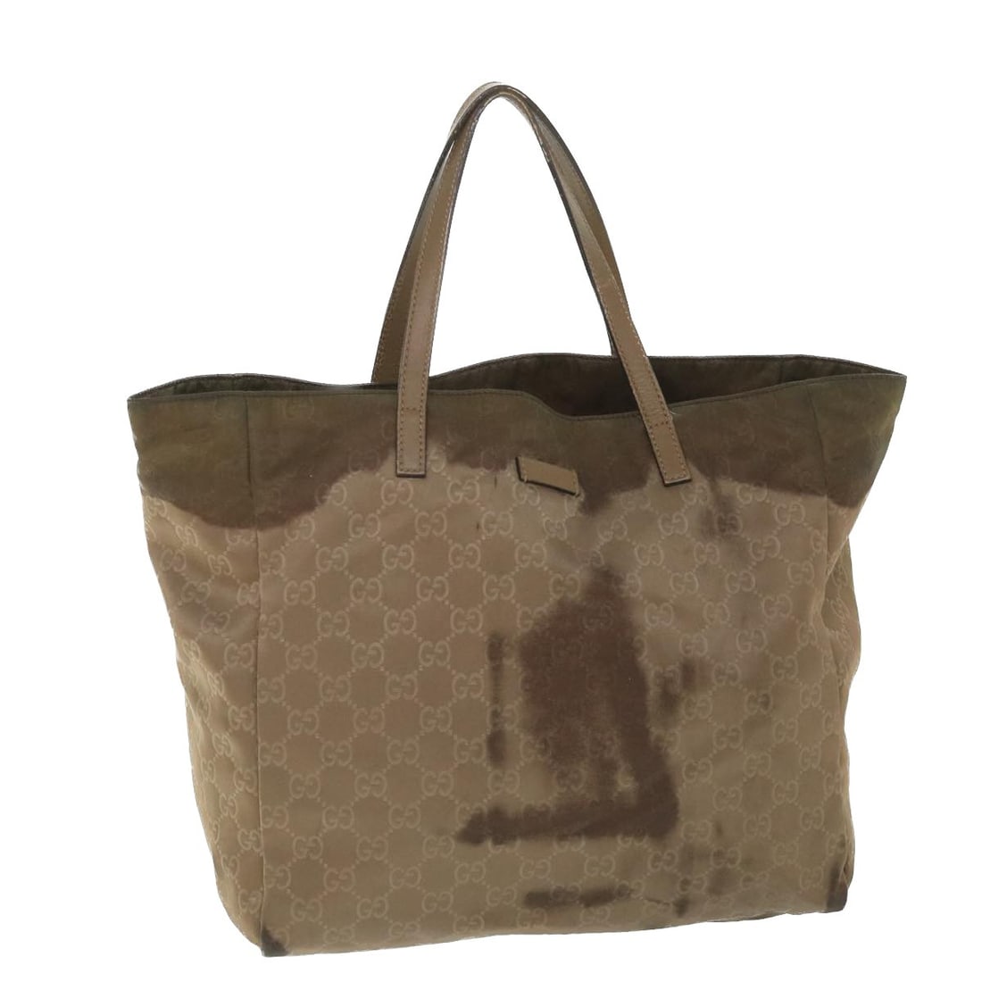 GUCCI GG Canvas Tote Bag Brown 282439 Made in Italy: GUCCI GG Canvas Tote Bag Brown 282439 Made in Italy This sophisticated GUCCI GG Canvas Tote Bag in a rich brown color is a stylish accessory for any occasion. Crafted from durable GG Canvas, it featur