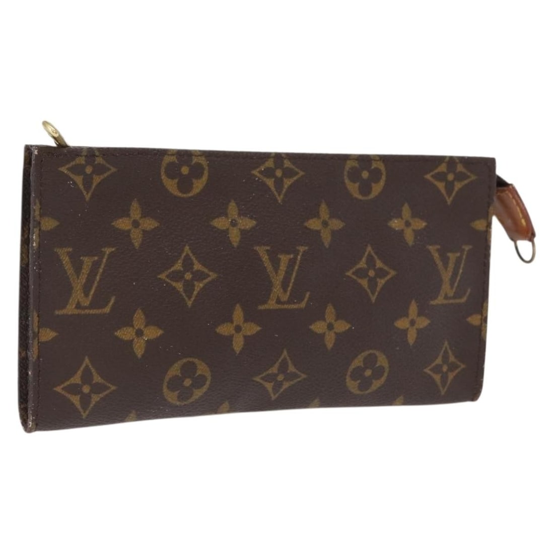 Monogram Canvas Accessory Pouch Louis Vuitton Bucket GM: Monogram Canvas Accessory Pouch Louis Vuitton Bucket GM This Louis Vuitton Monogram Bucket GM Accessory Pouch is crafted from the brand's iconic monogram canvas in classic brown tones. Made in France,
