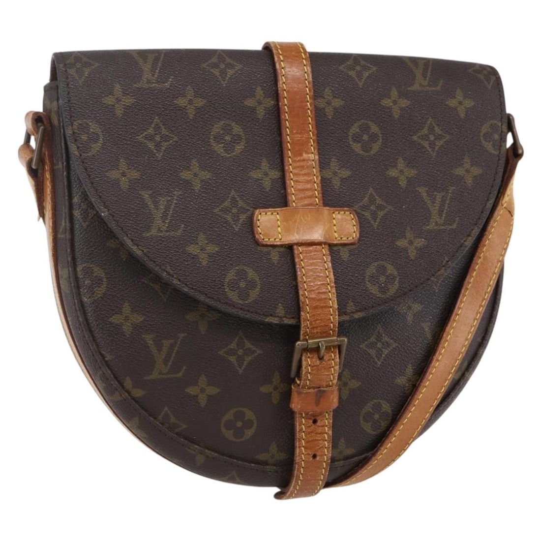 LOUIS VUITTON Monogram Chantilly GM Shoulder Bag M51232 Authentic (1 of 18)