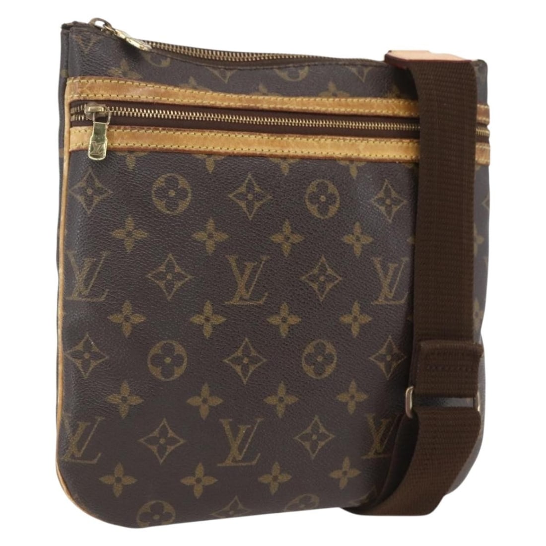 Louis Vuitton Bosphore PM Monogram Canvas Messenger Shoulder Bag M40106: Louis Vuitton Bosphore PM Monogram Canvas Messenger Shoulder Bag M40106 This Louis Vuitton Monogram Messenger Bosphore PM Shoulder Bag features the iconic monogram canvas exterior and a practical, com