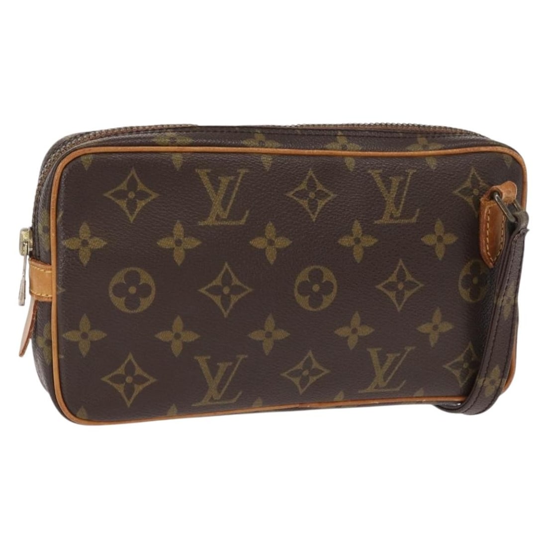 Louis Vuitton Marly Bandouliere Monogram Canvas Shoulder Bag M51828 France: Louis Vuitton Marly Bandouliere Monogram Canvas Shoulder Bag M51828 France This Louis Vuitton Marly Bandouliere shoulder bag features the iconic Monogram canvas exterior and is crafted in France. The