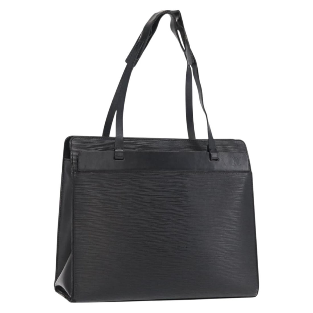 Louis Vuitton M52492 Black Epi Leather Croisette PM Tote Made in Spain: Louis Vuitton M52492 Black Epi Leather Croisette PM Tote Made in Spain This Louis Vuitton Epi Croisette PM Tote Bag in black features durable Epi leather with a structured silhouette. It is crafted in