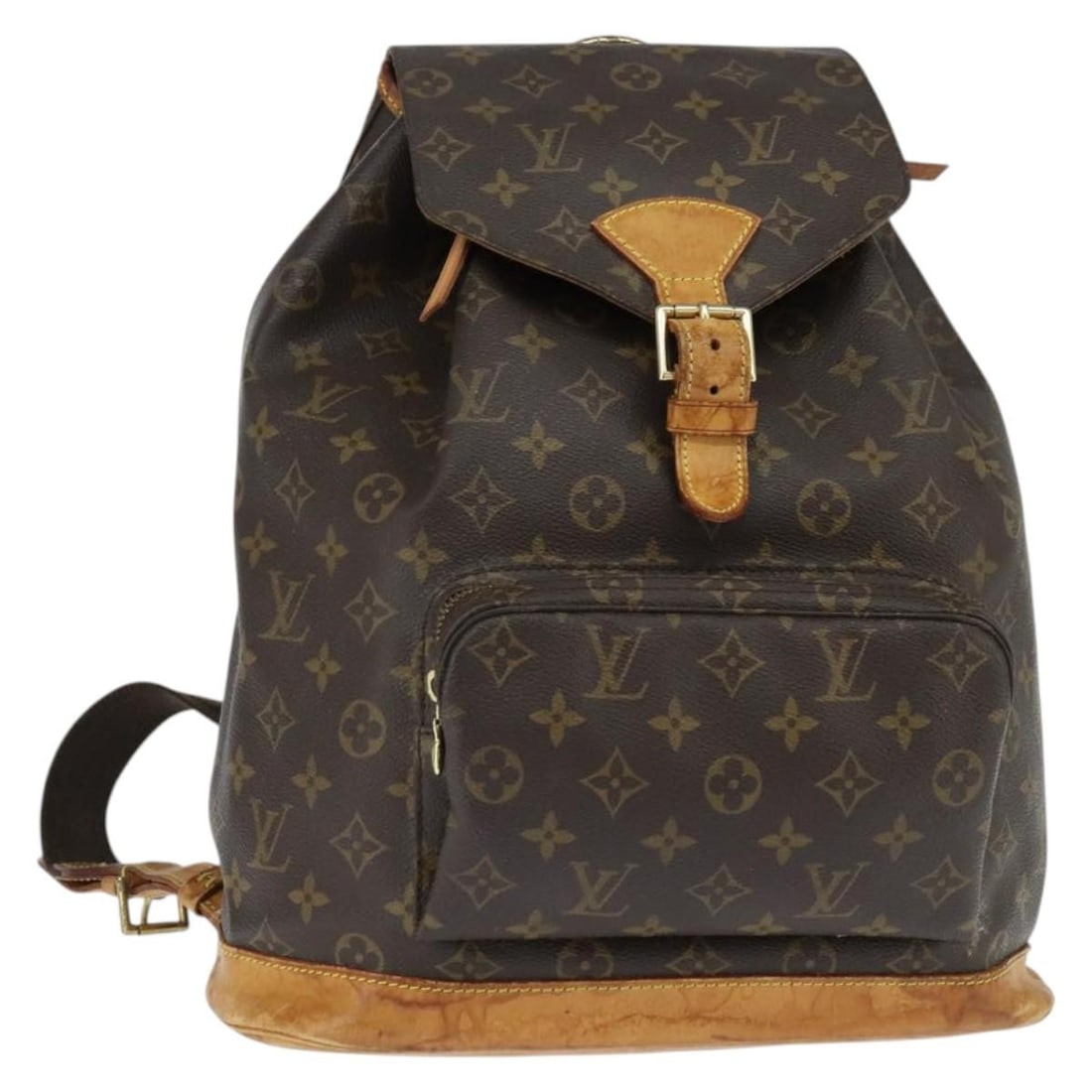 LOUIS VUITTON Monogram Montsouris GM Backpack M51135 Auth France (1 of 18)