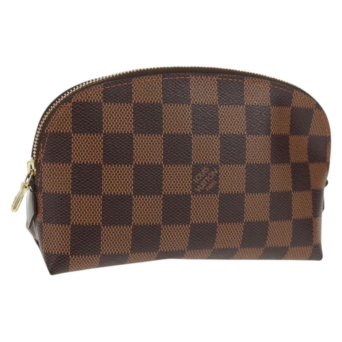 Louis Vuitton Damier Ebene Cosmetic Pouch PM N47516 Canvas with Dust Bag (1 of 18)