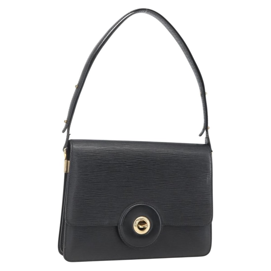 Black Epi Leather Free Run Shoulder Bag by Louis Vuitton M52402 (1 of 18)