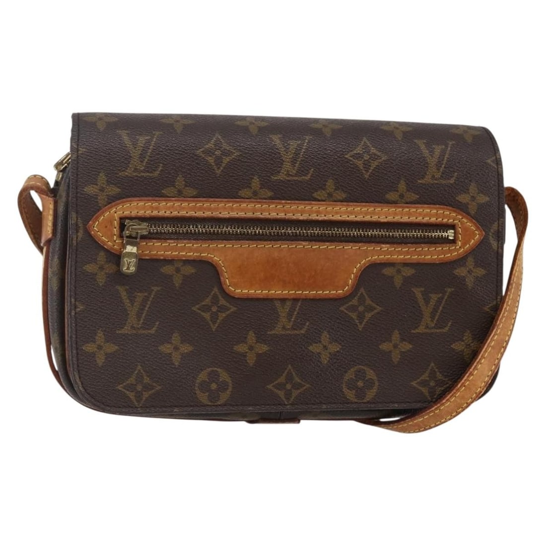LOUIS VUITTON Monogram Saint Germain Shoulder Bag M51210 Made in France: LOUIS VUITTON Monogram Saint Germain Shoulder Bag M51210 Made in France This LOUIS VUITTON Monogram Saint Germain Shoulder Bag (M51210) is a stylish accessory crafted from durable Monogram Canvas, emb